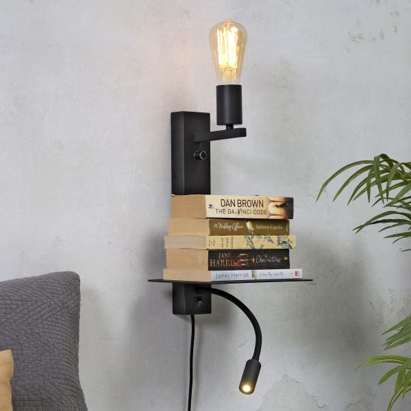 its about RoMi Wandlamp 'Florence' Met leeslamp