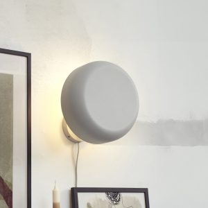 its about RoMi Wandlamp 'Porto' kleur Lichtgrijs