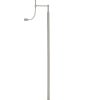 Light & Living Vloerlamp 'Calgary' nikkel/satijn met LED-flex