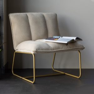 WOOOD Fauteuil 'Fie' Rib