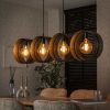 LifestyleFurn Hanglamp 'Dalvin' Charcoal finish